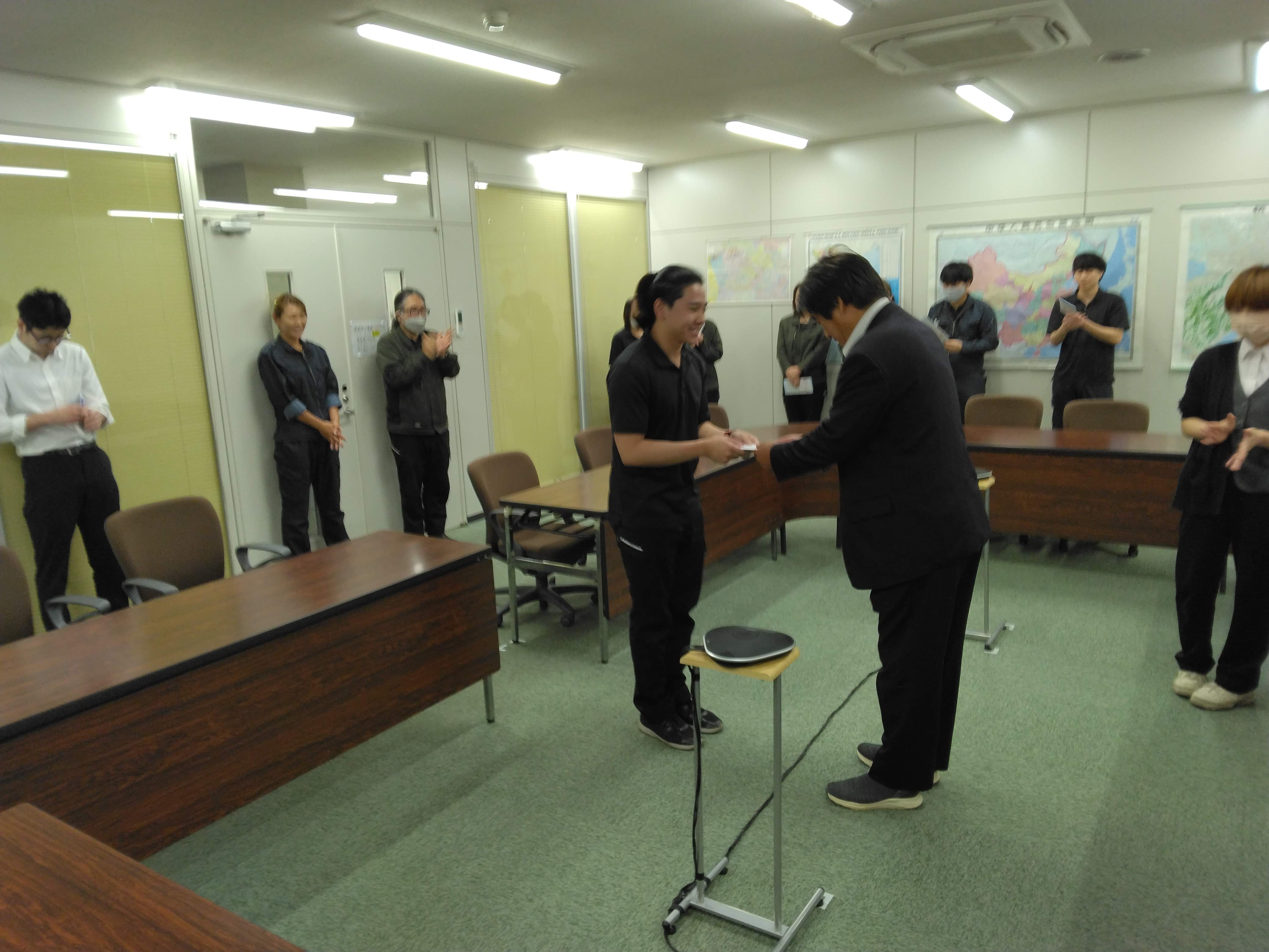 2023下期 改善提案表彰式 NITTO 日東電線工業株式会社｜ニュースリリース